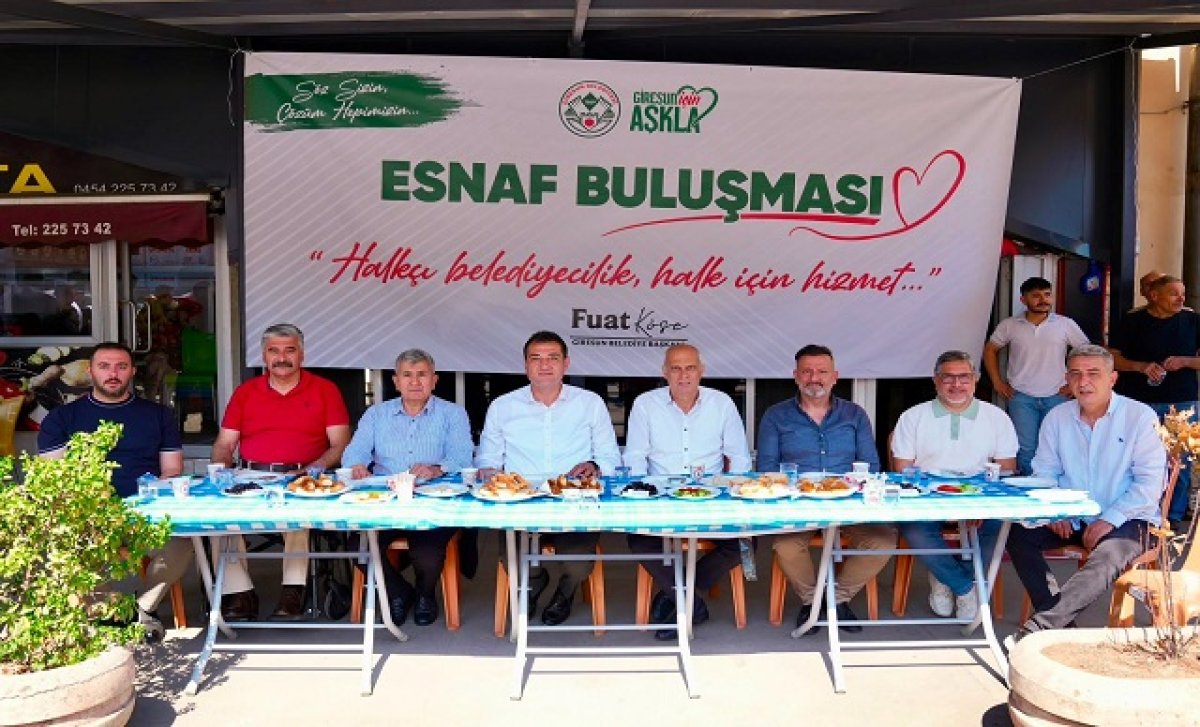 Başkan Köse ''Üreten esnaf şehrin gücüdür''