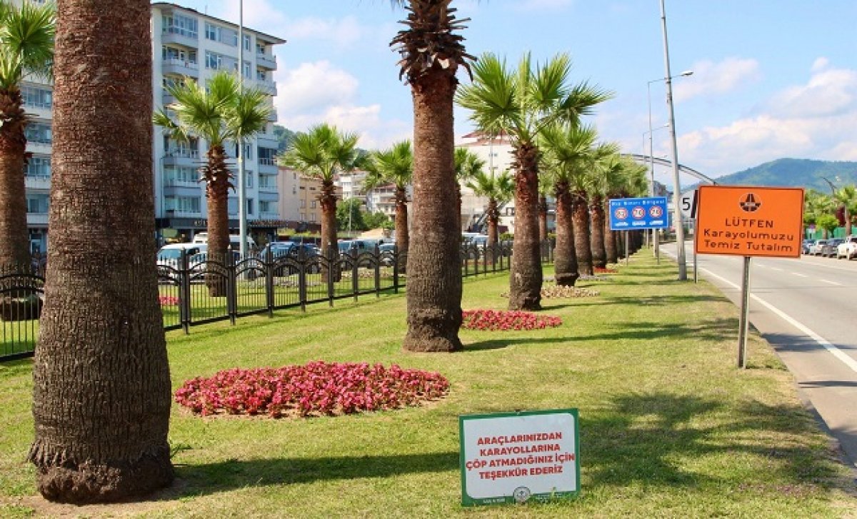 Giresun Belediyesi Peyzaj Çalışmalarına Hız Verdi