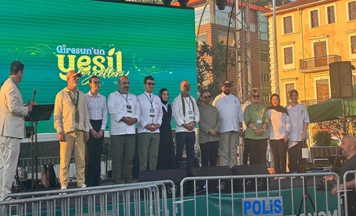 Giresun Üniversitesi, Giresun’un Yeşil Lezzetleri Gastronomi Festivali’ne Damga Vurdu