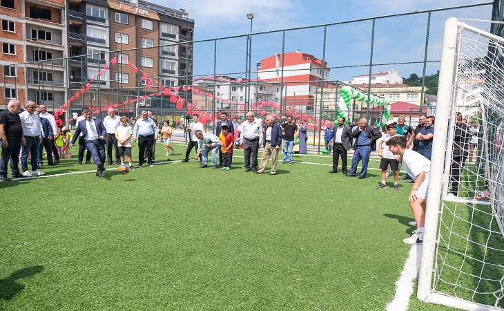 GİRESUN SPOR ALANLARI İLE BÜYÜYOR