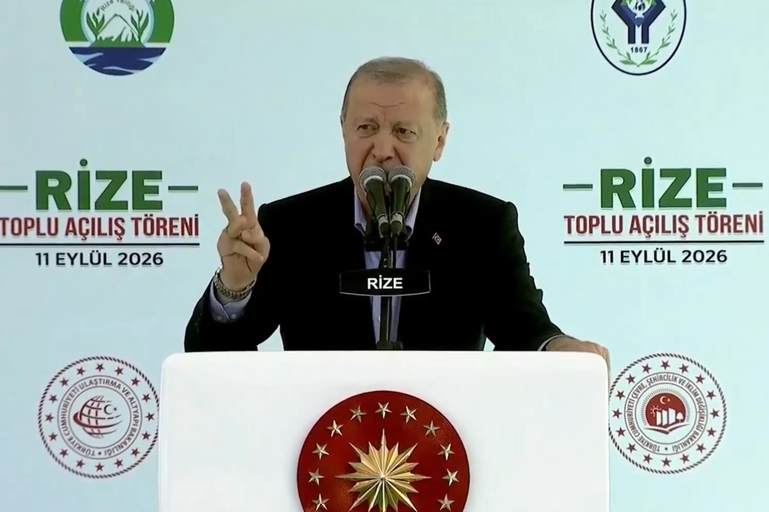 Cumhurbaşkanı Erdoğan Rize’de 26 Projenin Açılışını Gerçekleştirdi