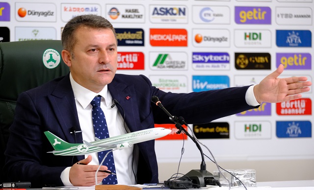 Karaahmet ''Giresunspor’u nasıl ligde tutabiliriz''